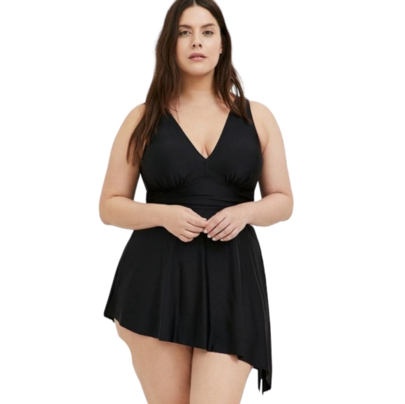 asymmetric swim dress ASYMMETRICAL HALTER NECK DRESS – Chanel Joan Elkayam main image 0